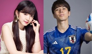 皇冠网址-英超太太团迎新田中碧随利兹联升超，来看看他的女友铃木爱理