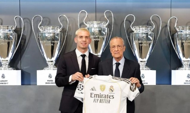 皇冠体育平台-弗洛伦蒂诺盛赞马斯坦托诺天赋绝伦，新星：愿为皇马献上生命