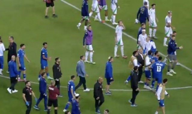 以媒：爆发冲突，意大利队在赛后已就部分球员行为向以色列队道歉