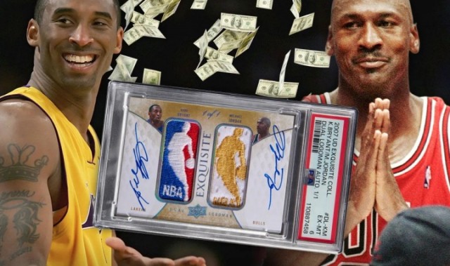新纪录将诞生！一张乔丹&amp;科比双签名球星卡预计出售价超600万美元